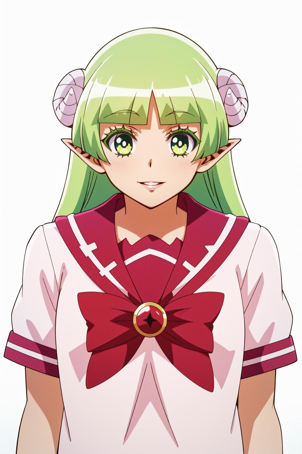 Blushing Clara [Welcome to Demon School! Iruma-kun] : r/headpats